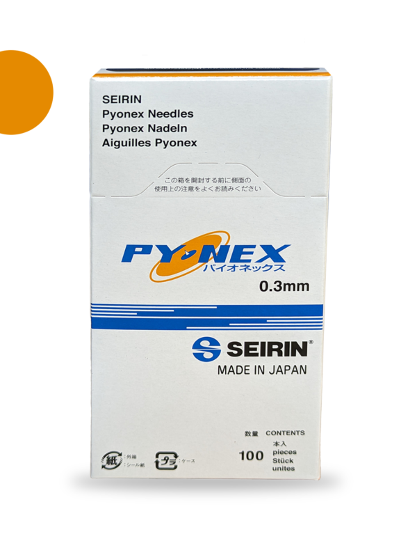 Seirin Pyonex Round Headed Press Needles - 0.30mm