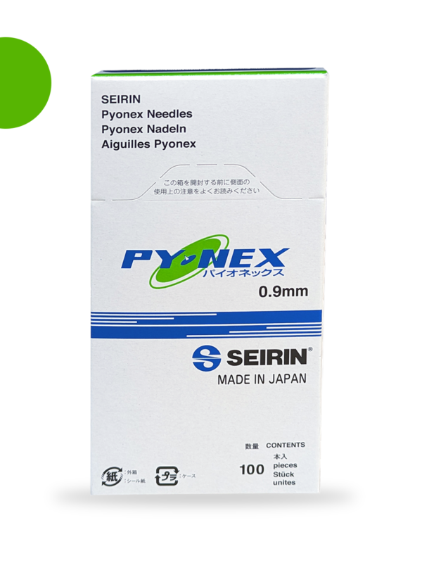 Seirin Pyonex Round Headed Press Needles - 0.90mm