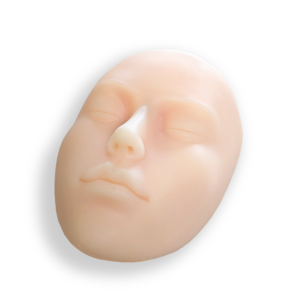 Realistic Facial Model – Silicone, life-size
